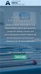Mobile Screenshot of advdentaltemps.com
